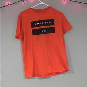 American Eagle Box logo T-shirt
